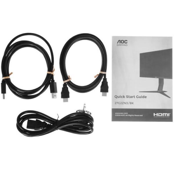 27" Монитор AOC 27G2ZN3/BK черный