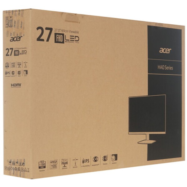 27" Монитор Acer HA270Awi белый
