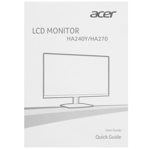 27" Монитор Acer HA270Awi белый