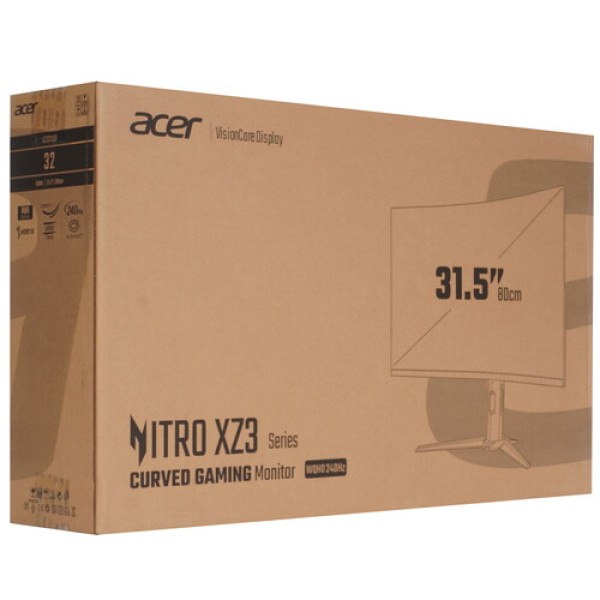 31.5" Монитор Acer XZ323QUX2bmiiprx черный