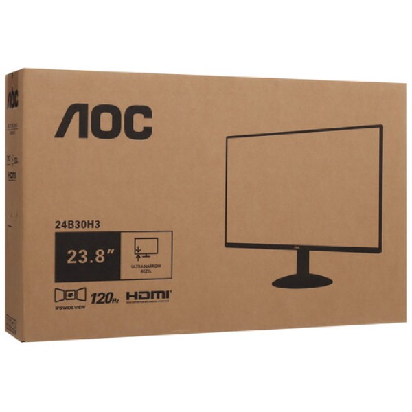 23.8" Монитор AOC 24B30H3 черный