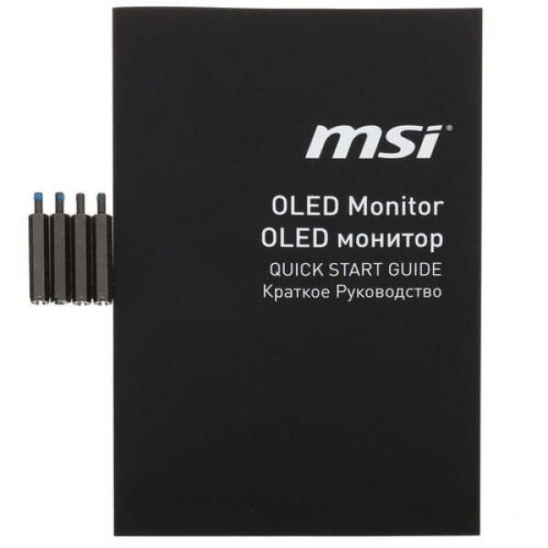 34" Монитор MSI MAG 341CQP QD-OLED черный