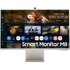 31.5" Монитор Samsung Smart M8 M80F UHD белый