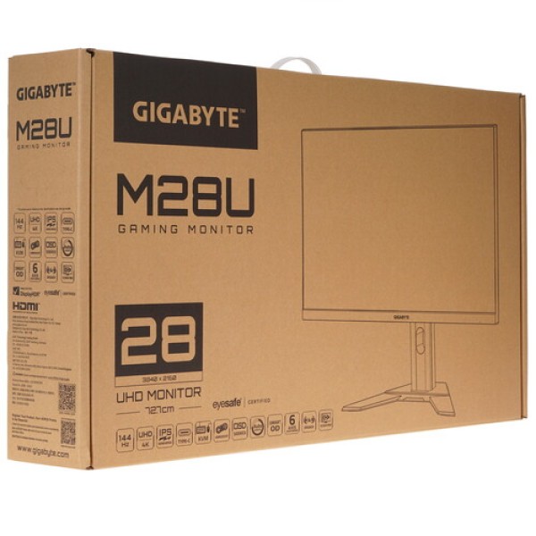 28" Монитор GIGABYTE M28U черный