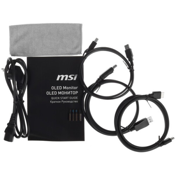 31.5" Монитор MSI MPG 321URX QD-OLED черный