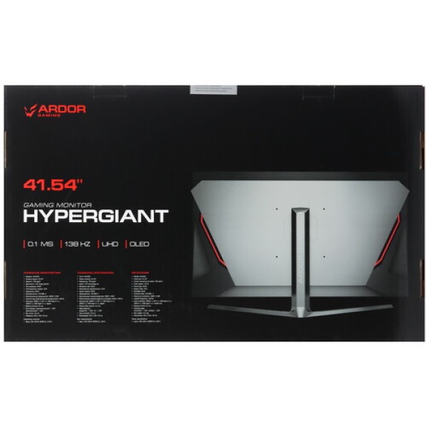 42" Монитор ARDOR GAMING HYPERGIANT AU42N1 серый