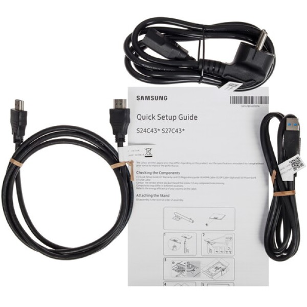 24" Монитор Samsung S4 S43GC S24C430GAI черный