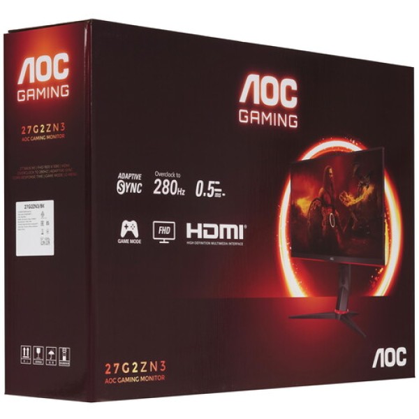 27" Монитор AOC 27G2ZN3/BK черный