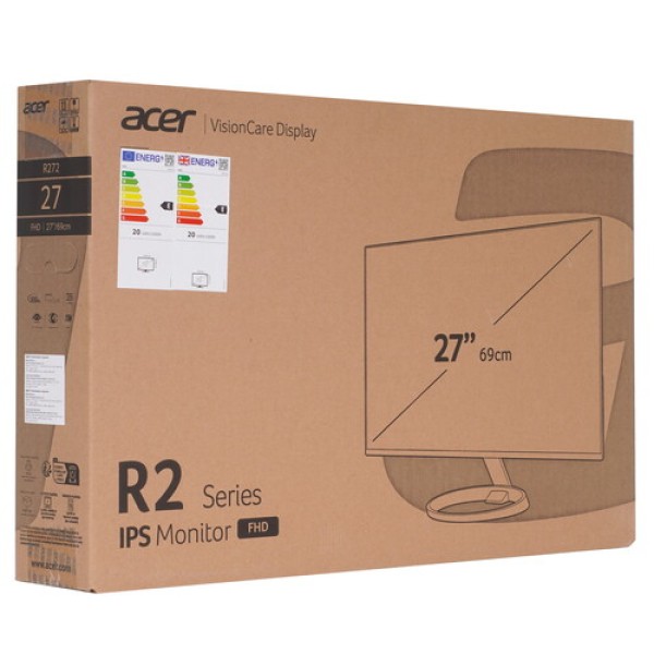 27" Монитор Acer R272Eymix серый