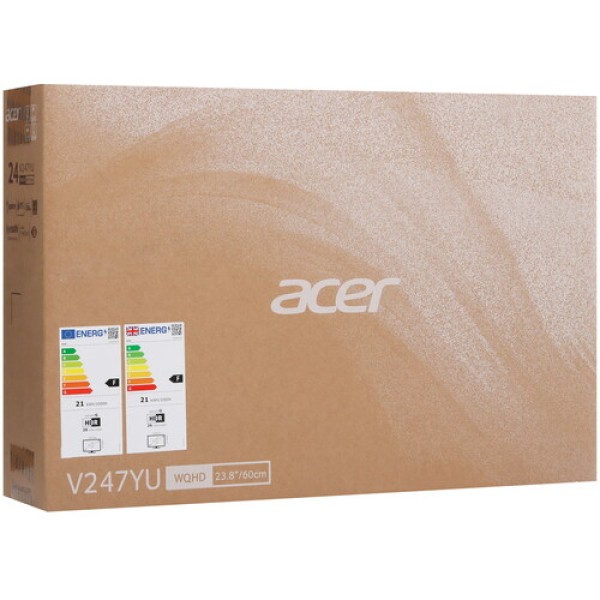 23.8" Монитор Acer Vero V247YUEbmiipxv черный