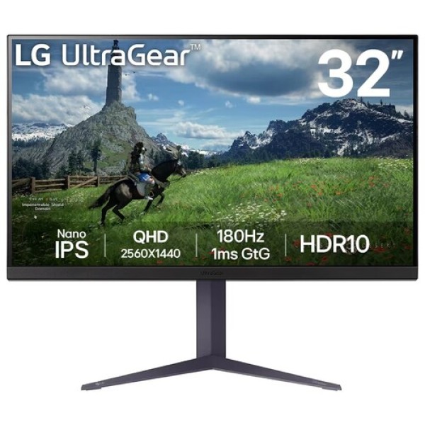 31.5" Монитор LG UltraGear 32GS85Q-B черный