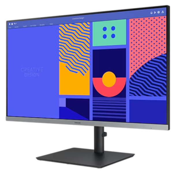 27" Монитор Samsung Essential S43C черный