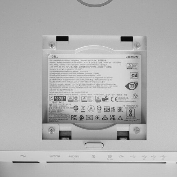37.5" Монитор Dell UltraSharp U3824DW серебристый