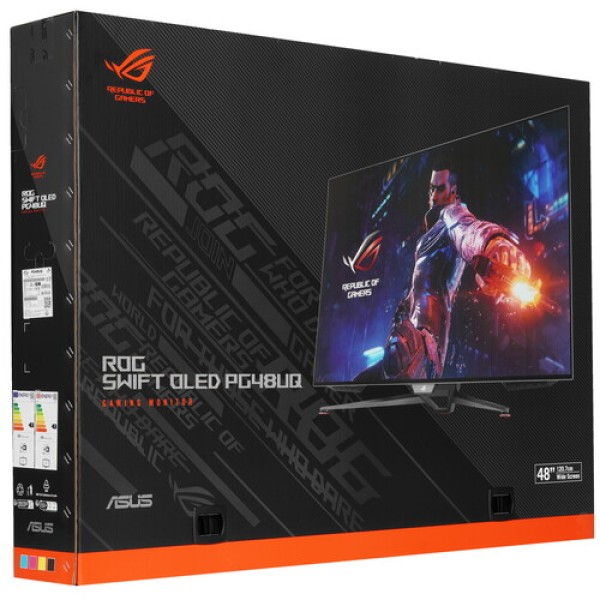 47.5" Монитор ASUS ROG Swift OLED PG48UQ черный