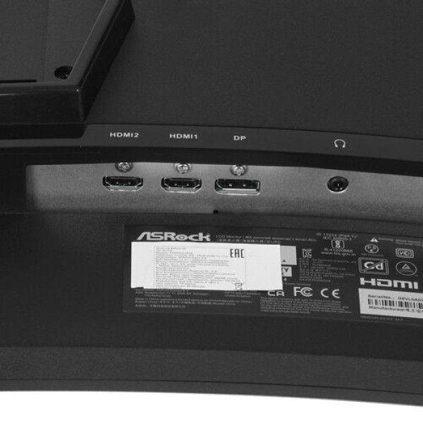 34" Монитор Asrock PG34WQ15R3A черный
