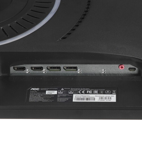 27" Монитор AOC AGON AG273QZ черный