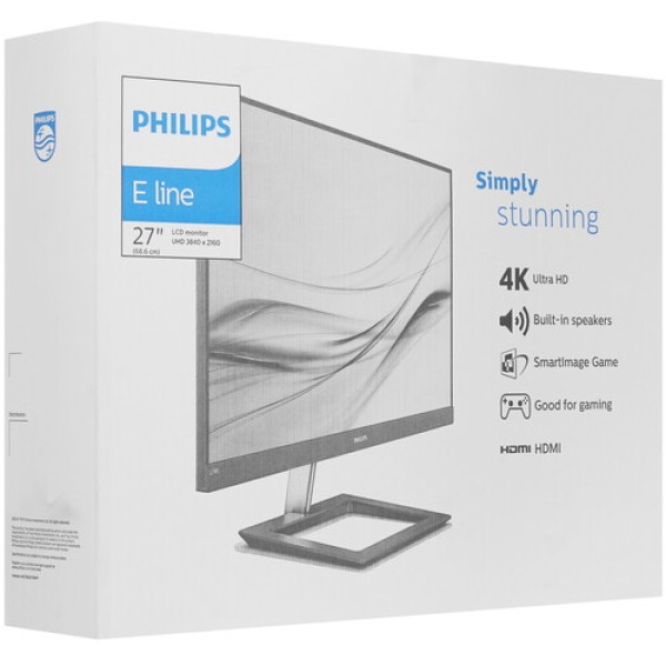 27" Монитор Philips 278E1A черный