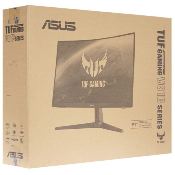27" Монитор ASUS TUF Gaming VG27VH1B черный
