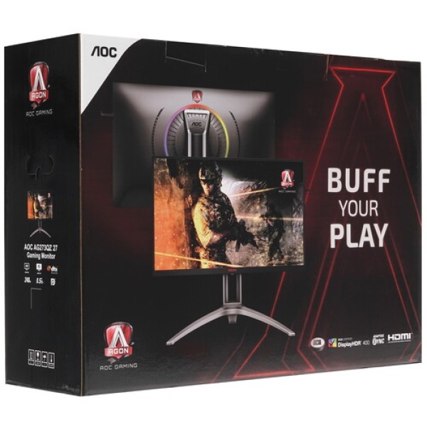 27" Монитор AOC AGON AG273QZ черный