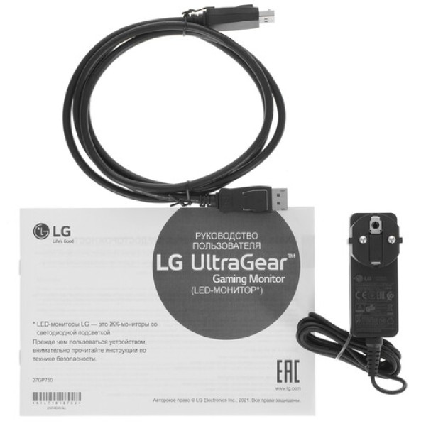27" Монитор LG UltraGear 27GP750-B черный