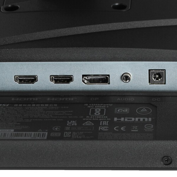 23.8" Монитор MSI G244F черный