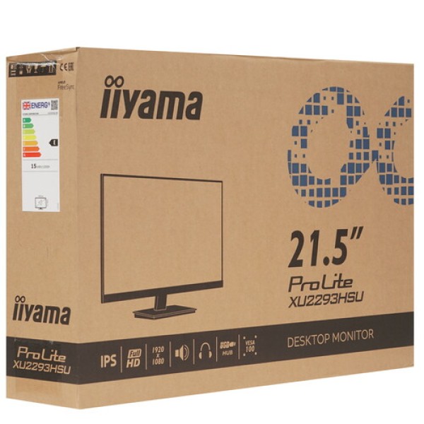 21.5" Монитор Iiyama ProLite XU2293HSU-B6 черный