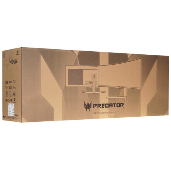 49" Монитор Acer Predator X49Vbmiiphuzx черный