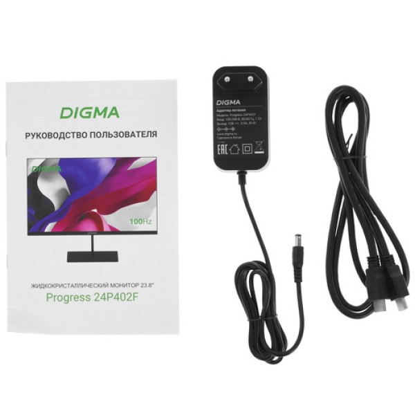 23.8" Монитор Digma Progress 24P402F черный