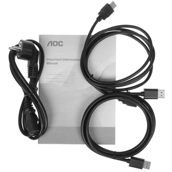 27" Монитор AOC Q27G2E/BK черный