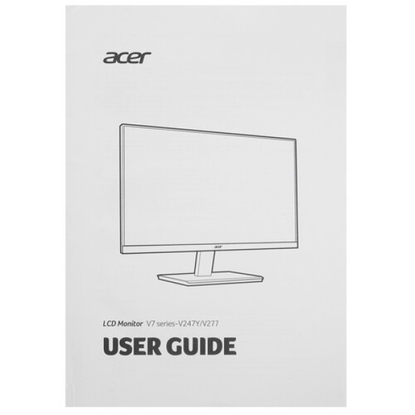 27" Монитор Acer Vero V277biv черный