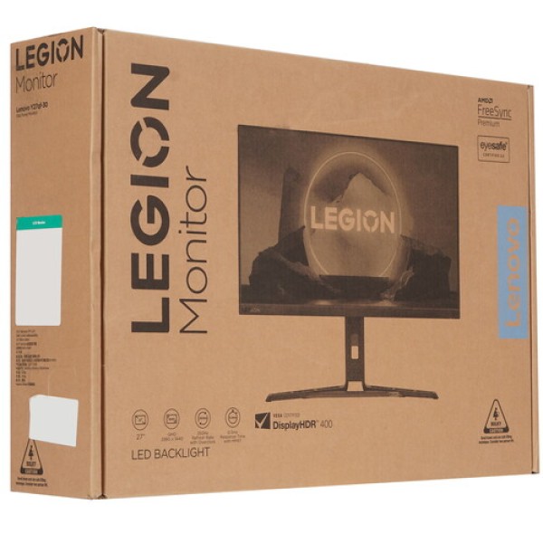 27" Монитор Lenovo Legion Y27qf-30 черный
