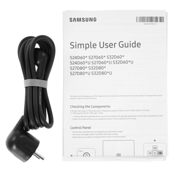 32" Монитор Samsung ViewFinity S8 S80UD S32D804UAI черный