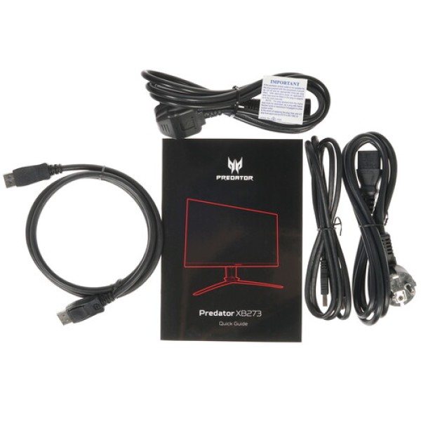 27" Монитор Acer Predator XB273P черный