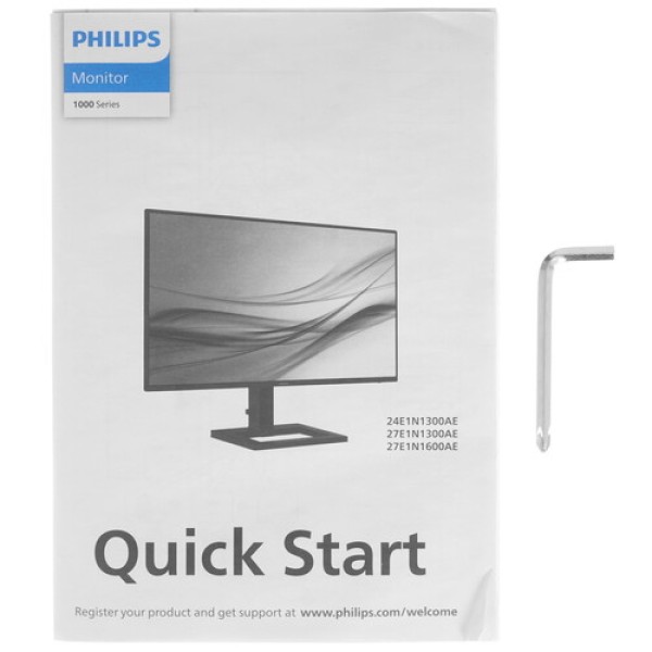 27" Монитор Philips 27E1N1300AE черный