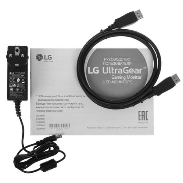 27" Монитор LG UltraGear 27GN600-B черный
