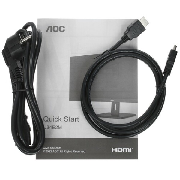 34" Монитор AOC U34E2M черный