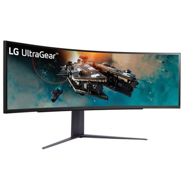 49" Монитор LG UltraGear 49GR85DC-B черный