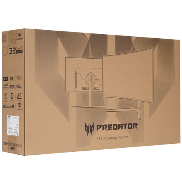 31.5" Монитор Acer Predator X32Xbmiipphuzx черный