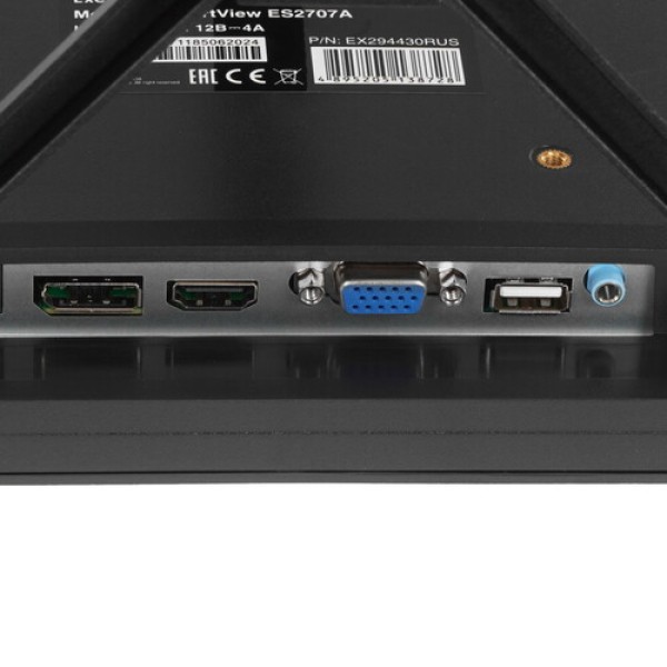 27" Монитор ExeGate SmartView ES2707A черный
