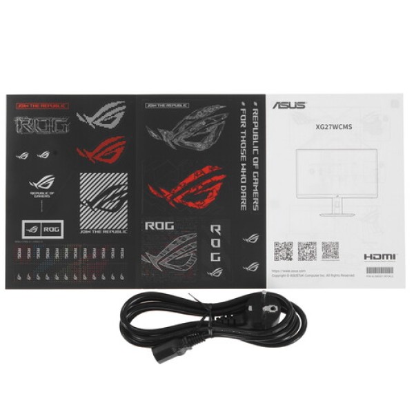 27" Монитор ASUS ROG Strix XG27WCMS черный