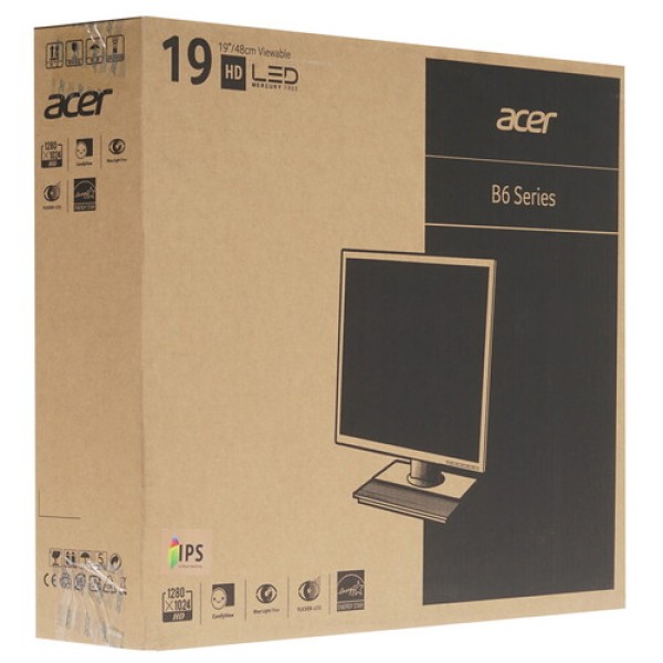 19" Монитор Acer V196LBb черный
