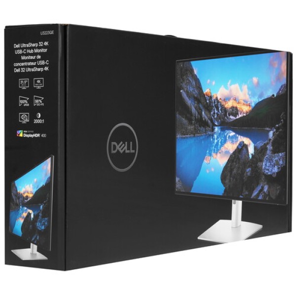 31.5" Монитор Dell U3223QE серебристый