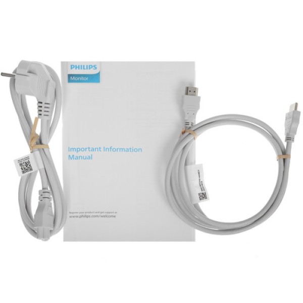 23.8" Монитор Philips 241V8AW белый