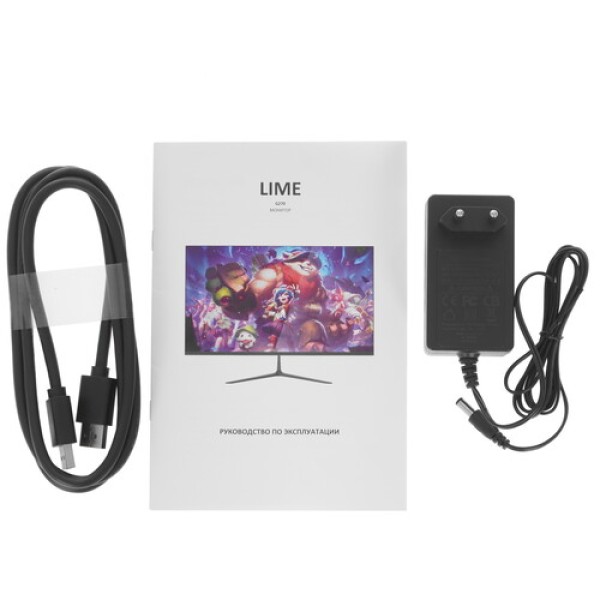 Монитор Lime 27" G270 [144Hz/VA/2560x1440/1ms MPRT/250cd/㎡/HDMIx2/DP]