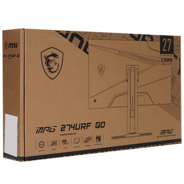 27" Монитор MSI MPG 274URF QD черный