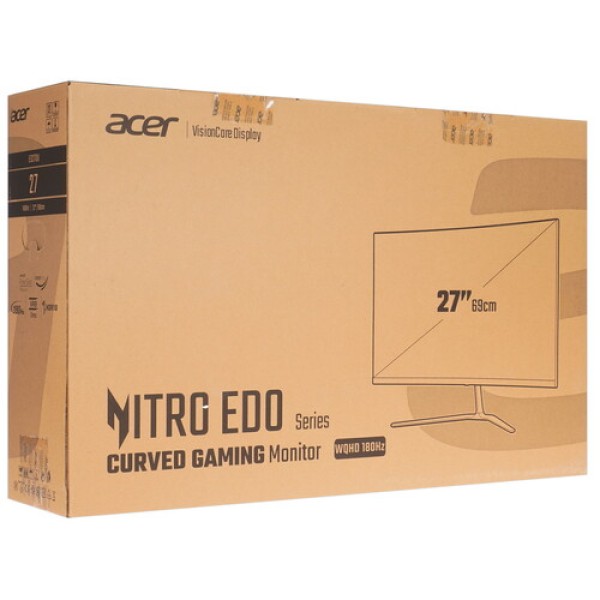 27" Монитор Acer Nitro ED270UP2bmiipx черный