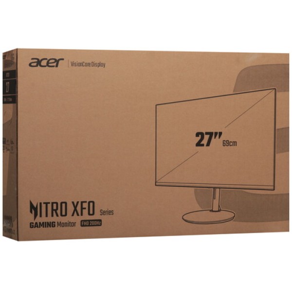 27" Монитор Acer Nitro XF270X1bmiiphx черный