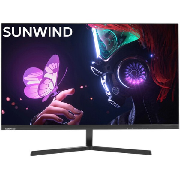 23.8" Монитор SunWind SUN-M24BG110 черный