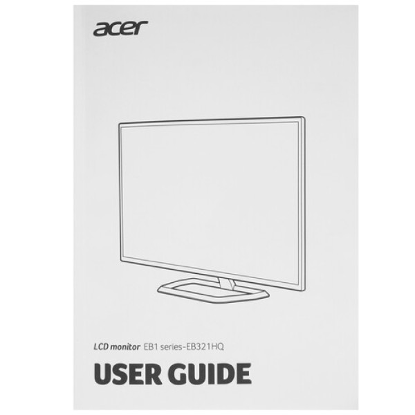 31.5" Монитор Acer EB321HQAbi черный