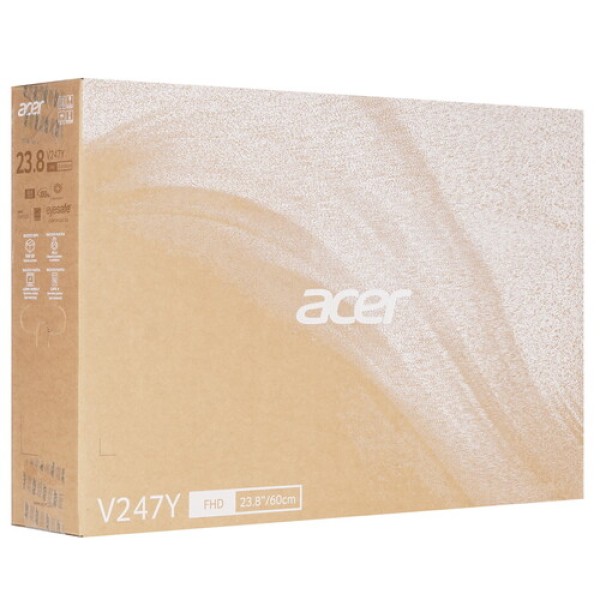 23.8" Монитор Acer Vero V247YHbmipxv черный
